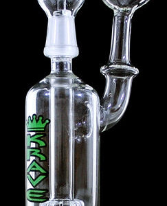 7" Krave Glass Tire Perk Donut Mouth 14mm Oil Rig