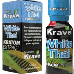 Krave Kratom Extract Shot - White Thai