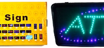 LED Sign ATM 19"x10"