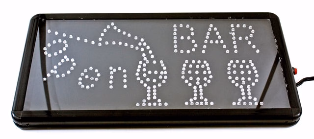 LED Sign OPEN BAR