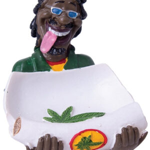 Poly Resin Ashtray - Jamaican LT47