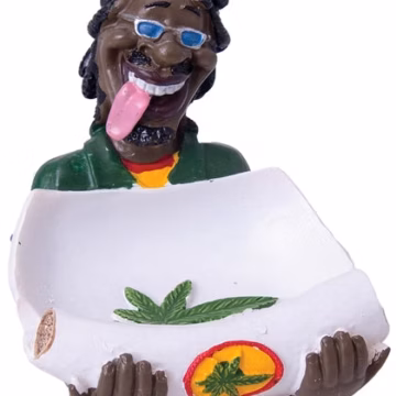 Poly Resin Ashtray - Jamaican LT47