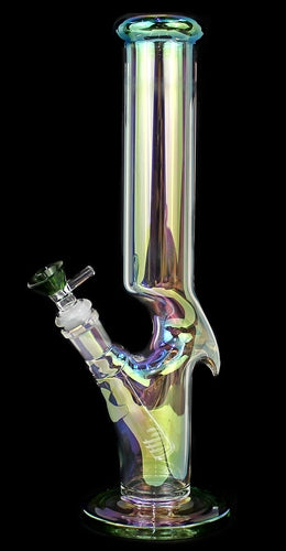 12" Shiny Horn Elbow Straight Water pipe