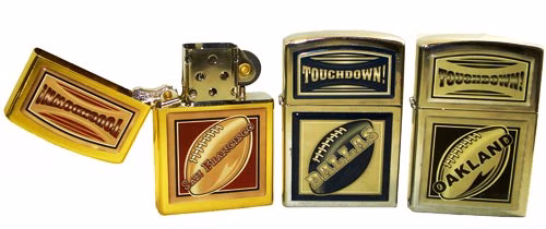 Large Football Lighters 12ct