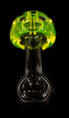 3.5" Liquid Filled Hand Pipe - Mushroom