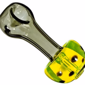 3.5" Liquid Filled Hand Pipe - Mushroom