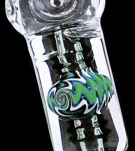 4" Liquid Filled Hand Pipe - Reversal Art