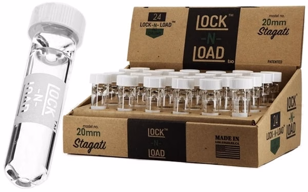 Lock N Load 20mm Stagati Chillum 24pk