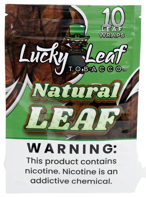 Lucky Leaf Tobacco - Natural Leaf 10pk/5ct - Image 3