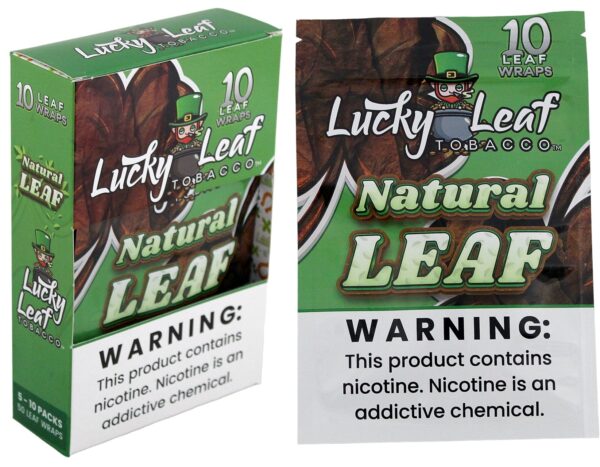Lucky Leaf Tobacco - Natural Leaf 10pk/5ct