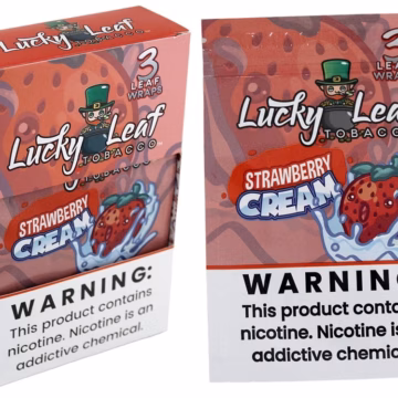 Lucky Leaf Tobacco - Strawberry Cream 3pk/16ct