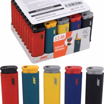 MK Jet Windproof Torch Lighters 50pk