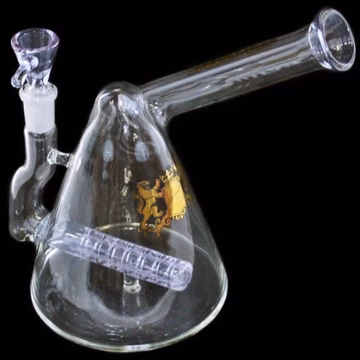 9" Micro Glass Cone Inline 14mm Water Pipe