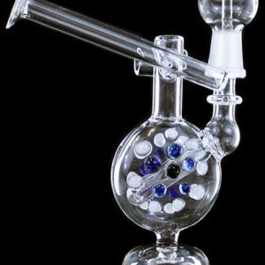 6" Marble Side Car 10mm Oil Rig Water Pipe