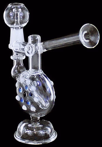 6" Marble Side Car 10mm Oil Rig Water Pipe