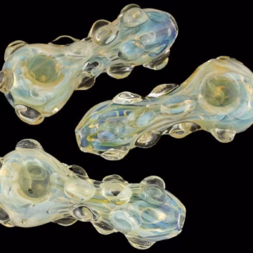 4ct 4" Fuming Marbles Work Hand Pipe