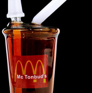 8" McTonbuds Cup 14mm Oil Rig