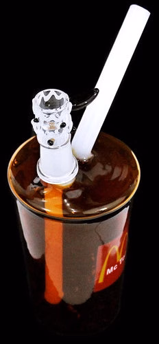 8" McTonbuds Cup 14mm Oil Rig