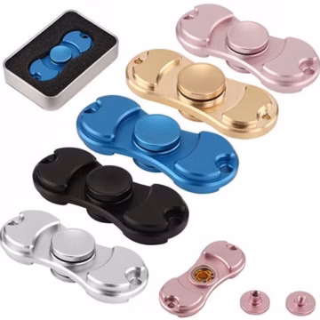 Hand Spinner Fidget Toy - Metal Duo