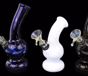 3ct 5" Mini Curve Water Pipe Assortment