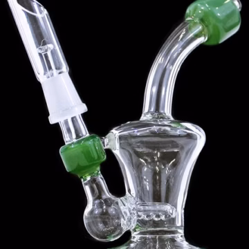5" Curved Mini Inline 10mm Oil Rig