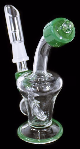 5" Curved Mini Inline 10mm Oil Rig