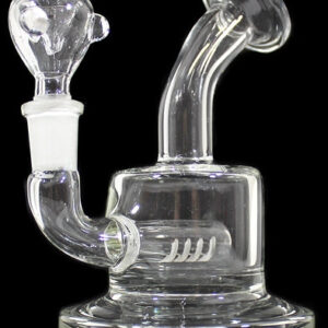 5" Mini Inline Curve 10mm Water Pipe