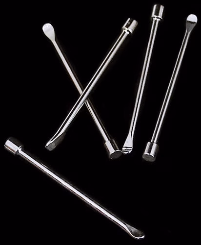 50ct Mini Metal Dab Tool Spoon