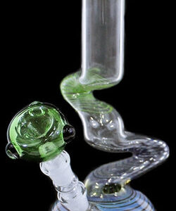 10" US Twisted ZigZag Mini Water Pipe