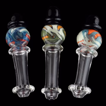 2ct 6" Reversal Art Top Hat Hand Pipe