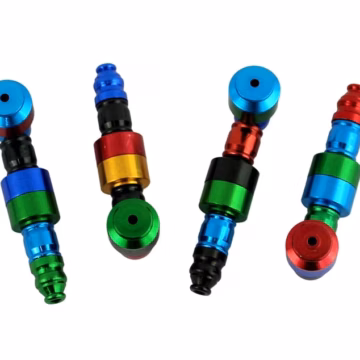 10ct 3" Multi Color Chamber Metal Pipe