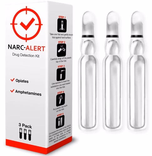 Narc-Alert Drug Detection Kit - Opiates Amphetamines
