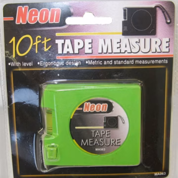 12ct Neon Tape Measure 10ft
