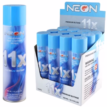 Neon 11x Premium 300ml Butane Gas