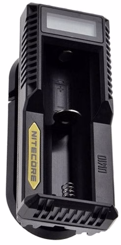Nitecore UM10 Single Slot Lithium Li-ion Ni-MH USB Battery Charger