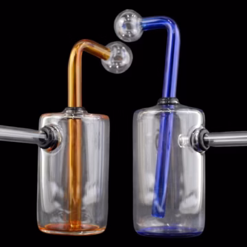 2ct 7" Oil Burner Mix Color Jar Bubbler Assortment