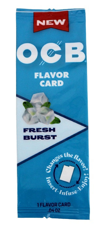 OCB Flavor Cards - Fresh Burst 25pk