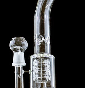 12" Oil Dome Birdcage Stereo Perk Bubbler