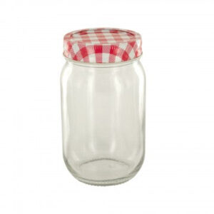 Glass Mason Preserving Jar 2pc Set