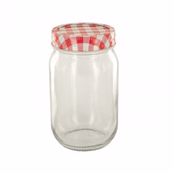 Glass Mason Preserving Jar 2pc Set