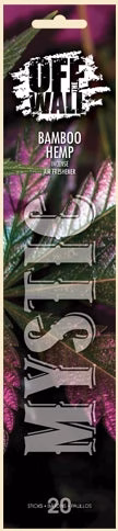 12ct Off The Wall Incense - Mystic Bamboo Hemp