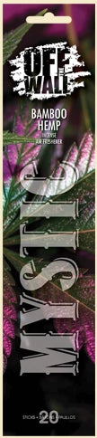 12ct Off The Wall Incense - Mystic Bamboo Hemp