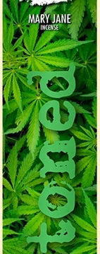 12ct Off The Wall Incense - Stoned Mary Jane
