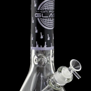 12" On Point Glass Beakers Art Water Pipe