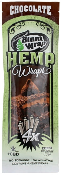 The Original Blunt Wrap - Hemp Wraps - Chocolate