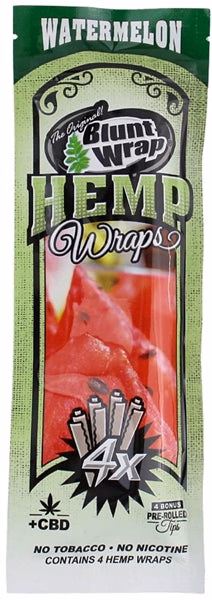 The Original Blunt Wrap - Hemp Wraps - Watermelon