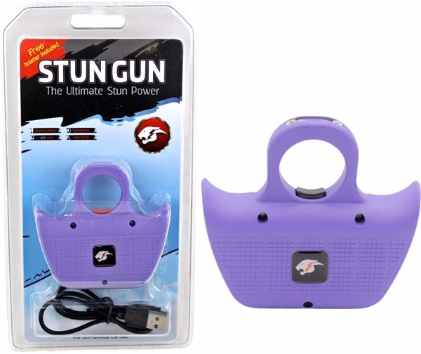Cheetah Ultimate Power Mini Jogger Stun Gun - Purple
