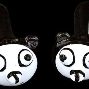 5" Panda Face Hand Pipe