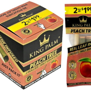 King Palm Rollies - Peach Tree