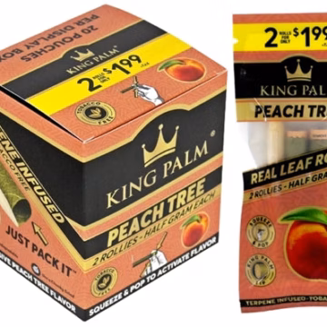 King Palm Rollies - Peach Tree